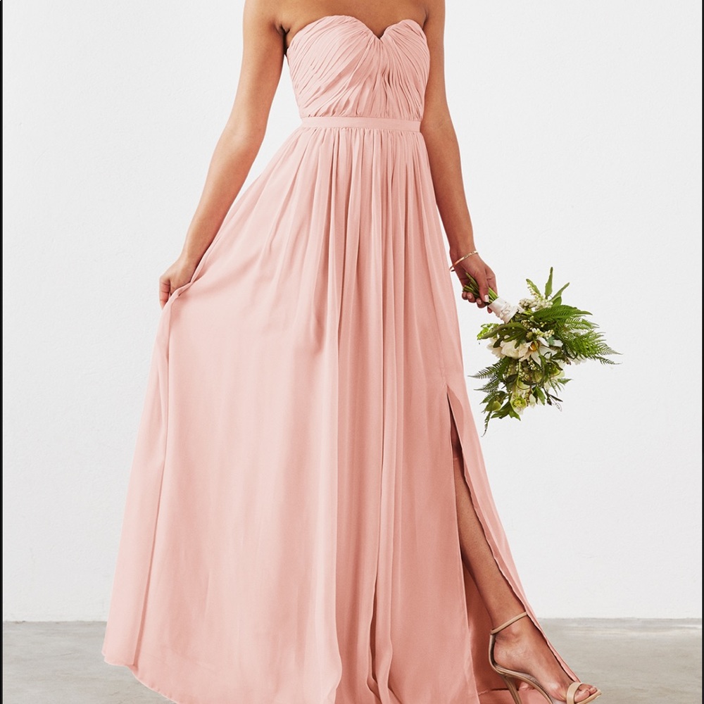 Weddigton Way Blush Hailey Bridesmaids Dress